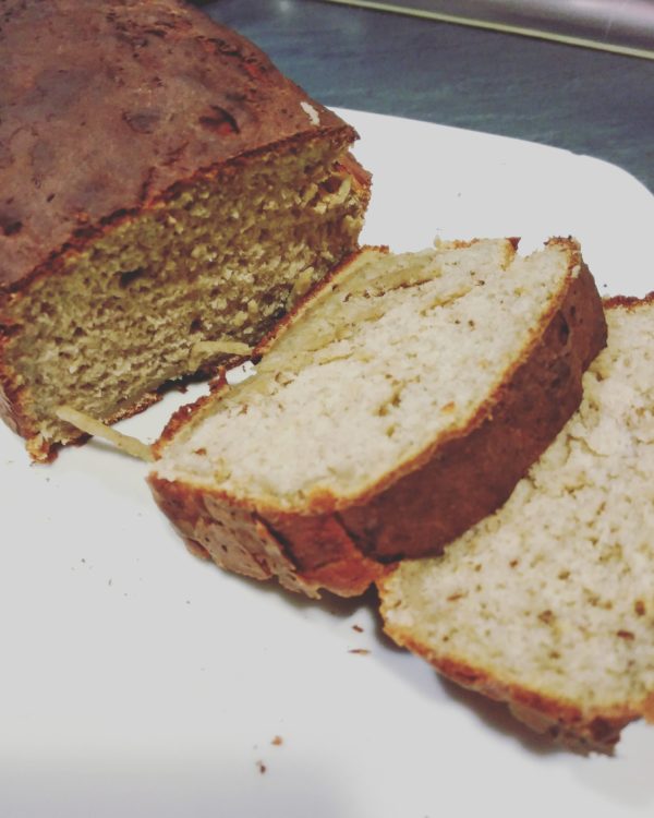 Fit vegan banana bread