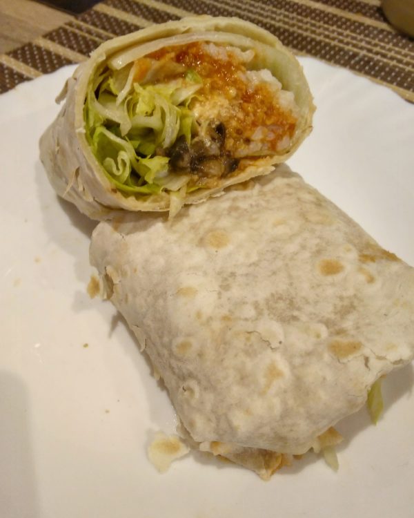 Vegan burrito