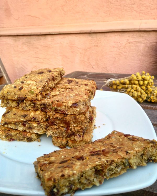 Vegan protein-supplemented bars