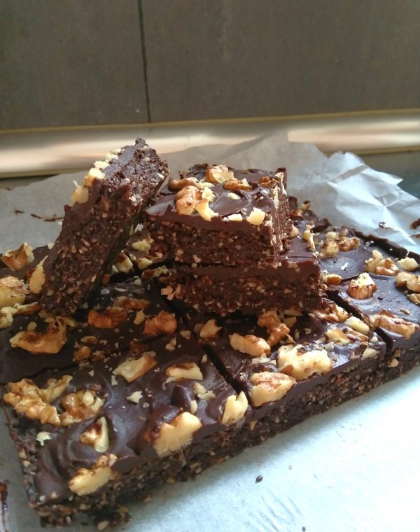 Raw brownies