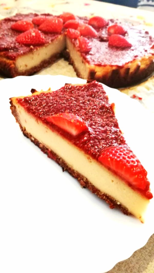 Vegan cheesecake